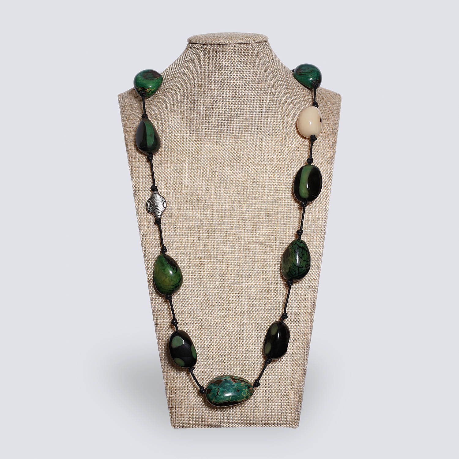 Collana Spiritosa verde