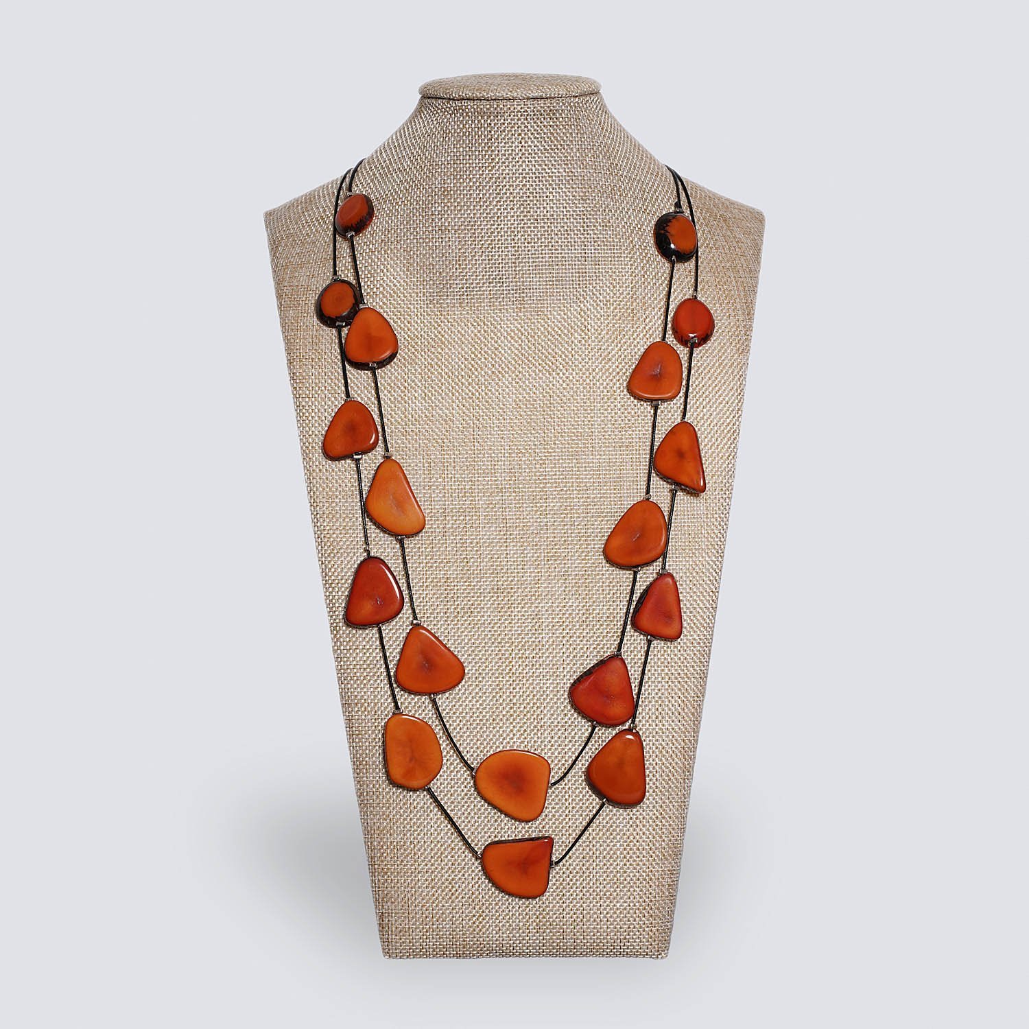 Collana Jungle arancione