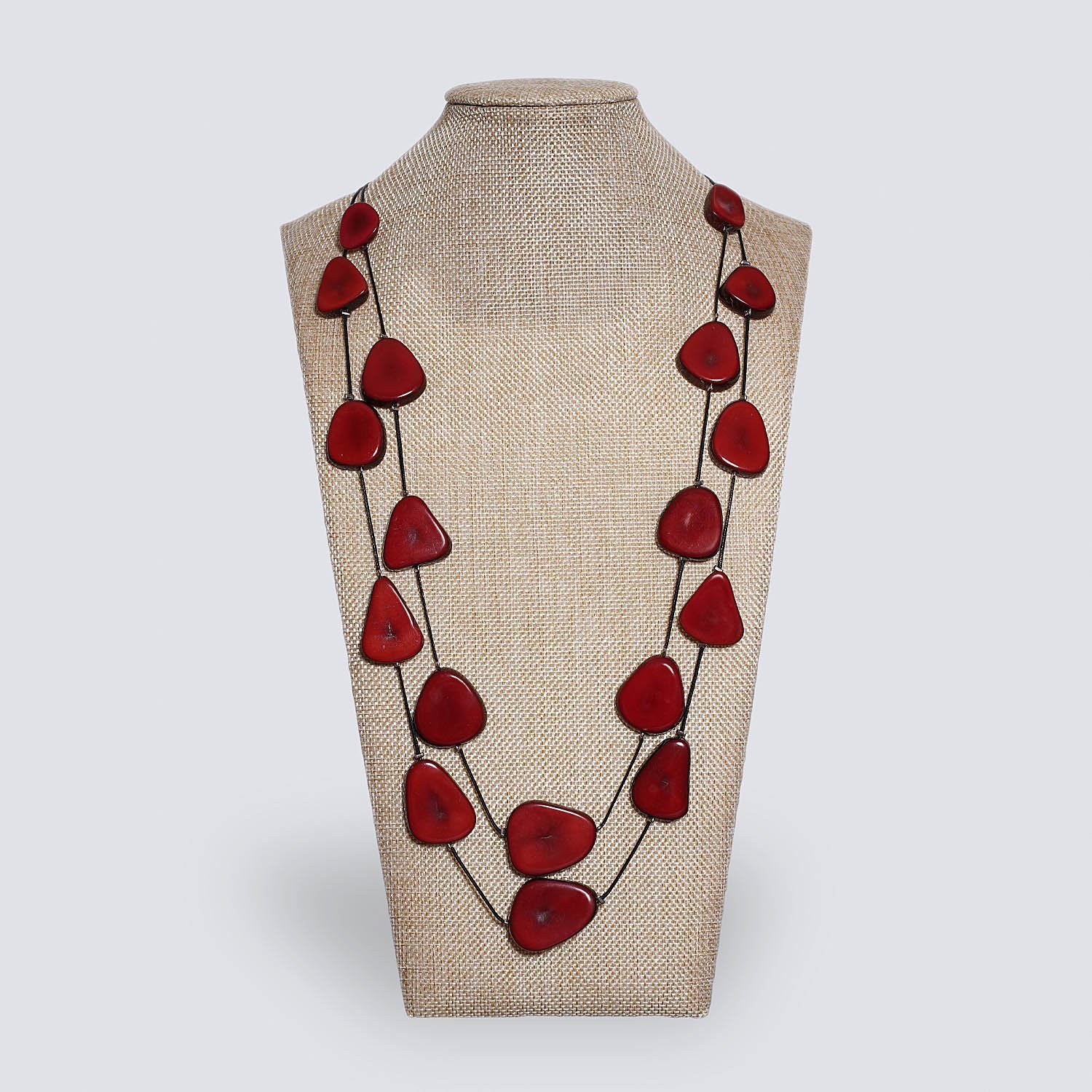 Collana Jungle rosso