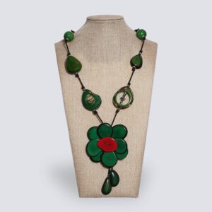 Collana Fiore verde