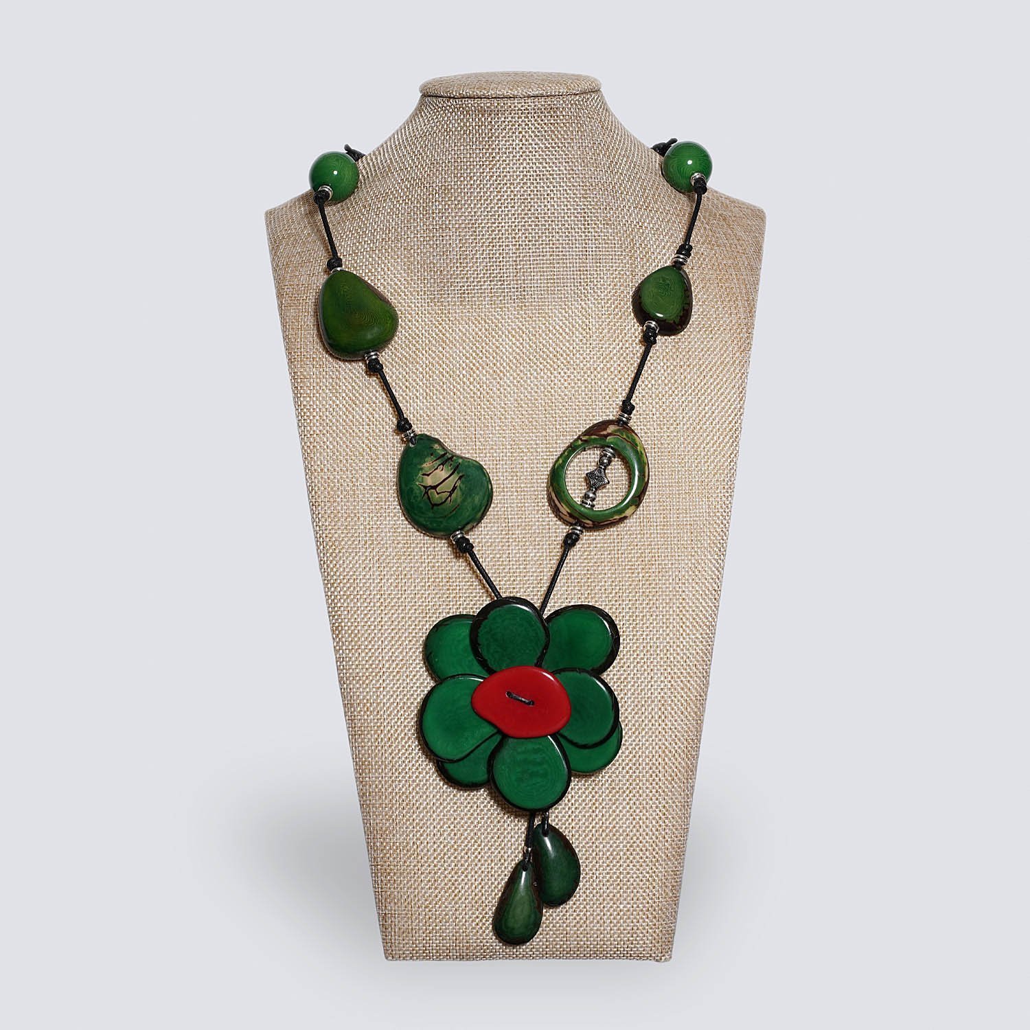 Collana Fiore verde