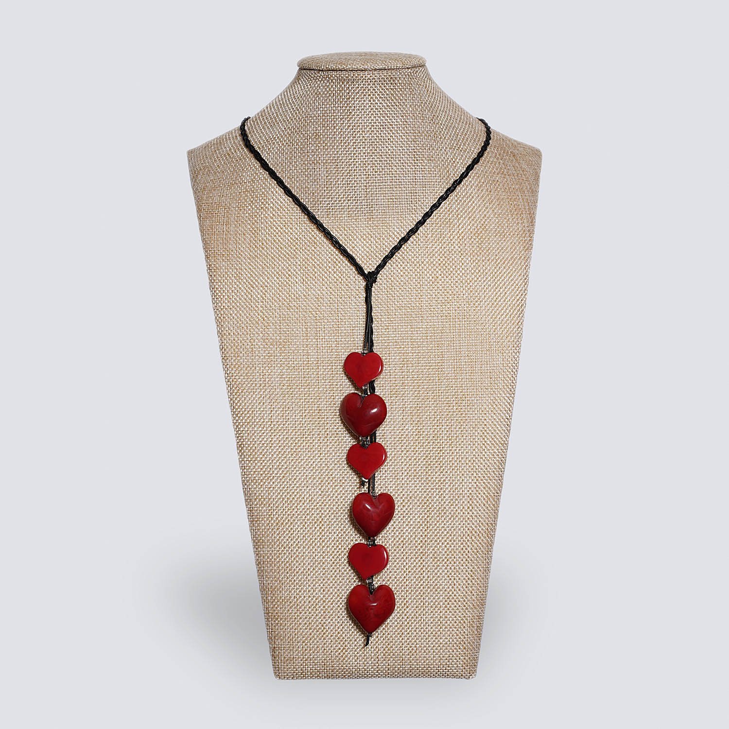 Collana Nodo d’Amore rosso