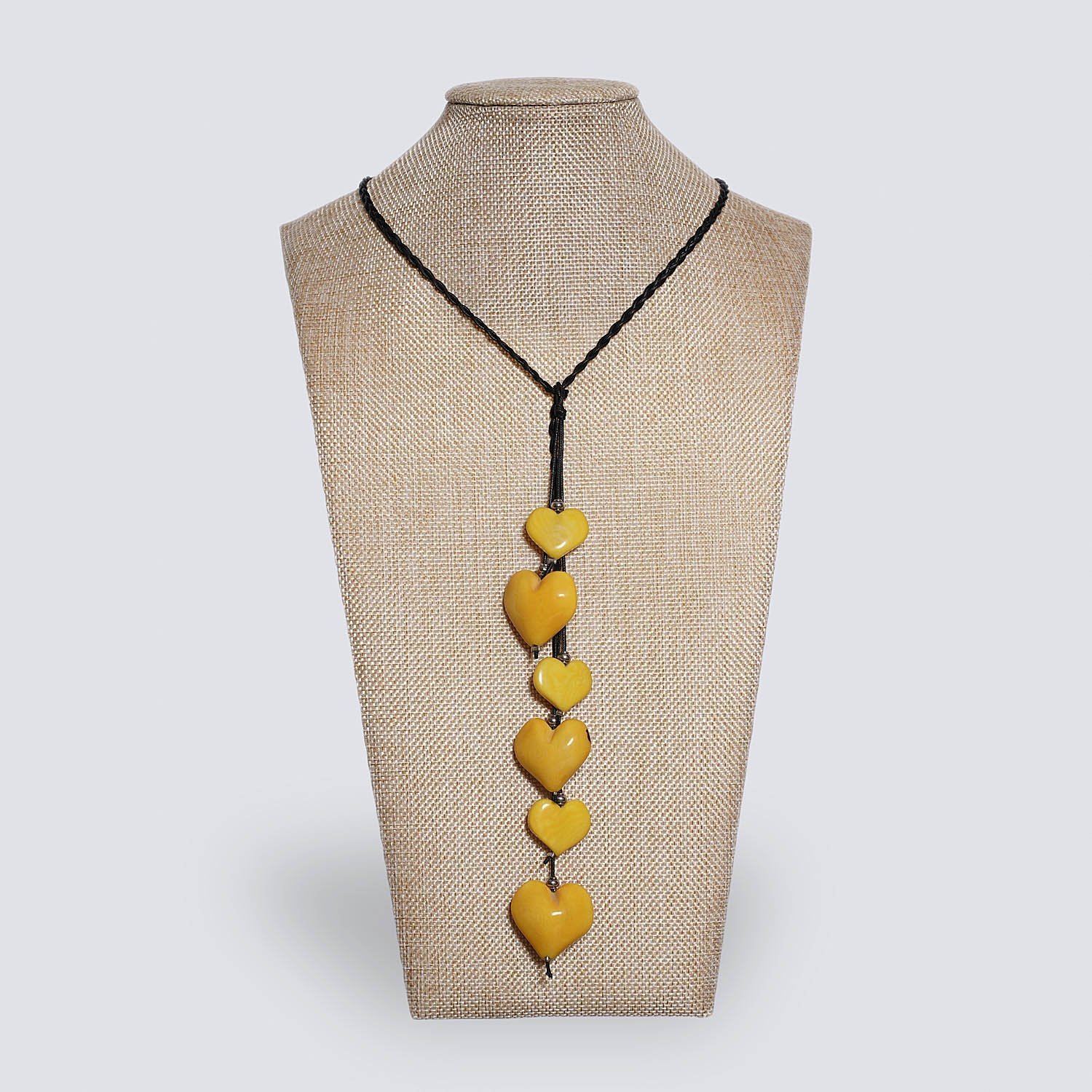 Collana Nodo d’Amore giallo
