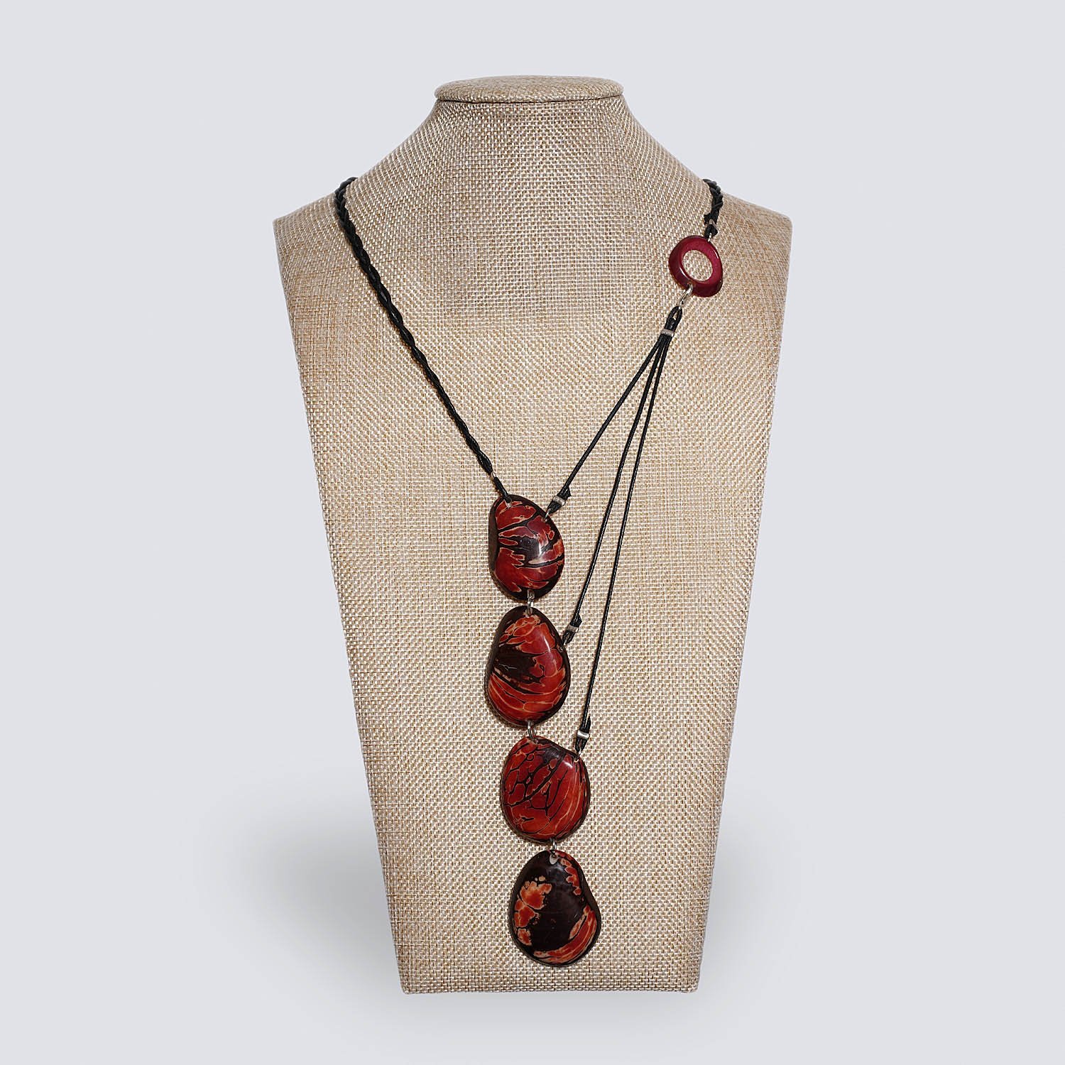 Collana Costellazione rosso