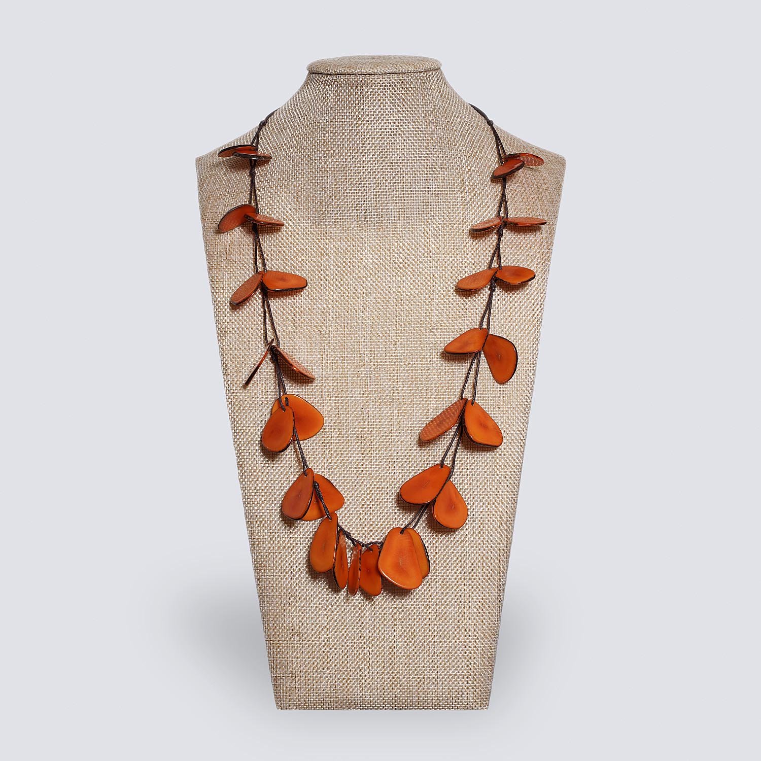 Collana Hawaii arancione