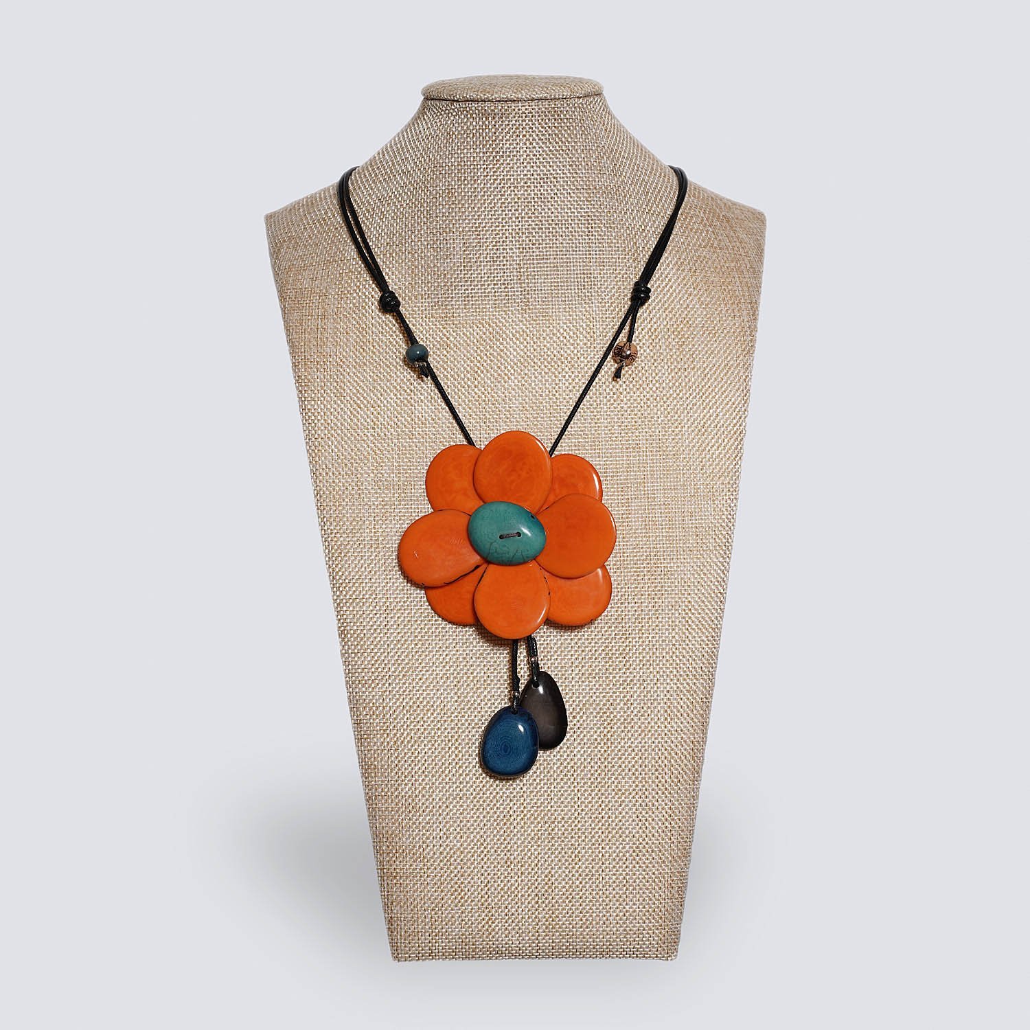 Girocollo Margherita arancione