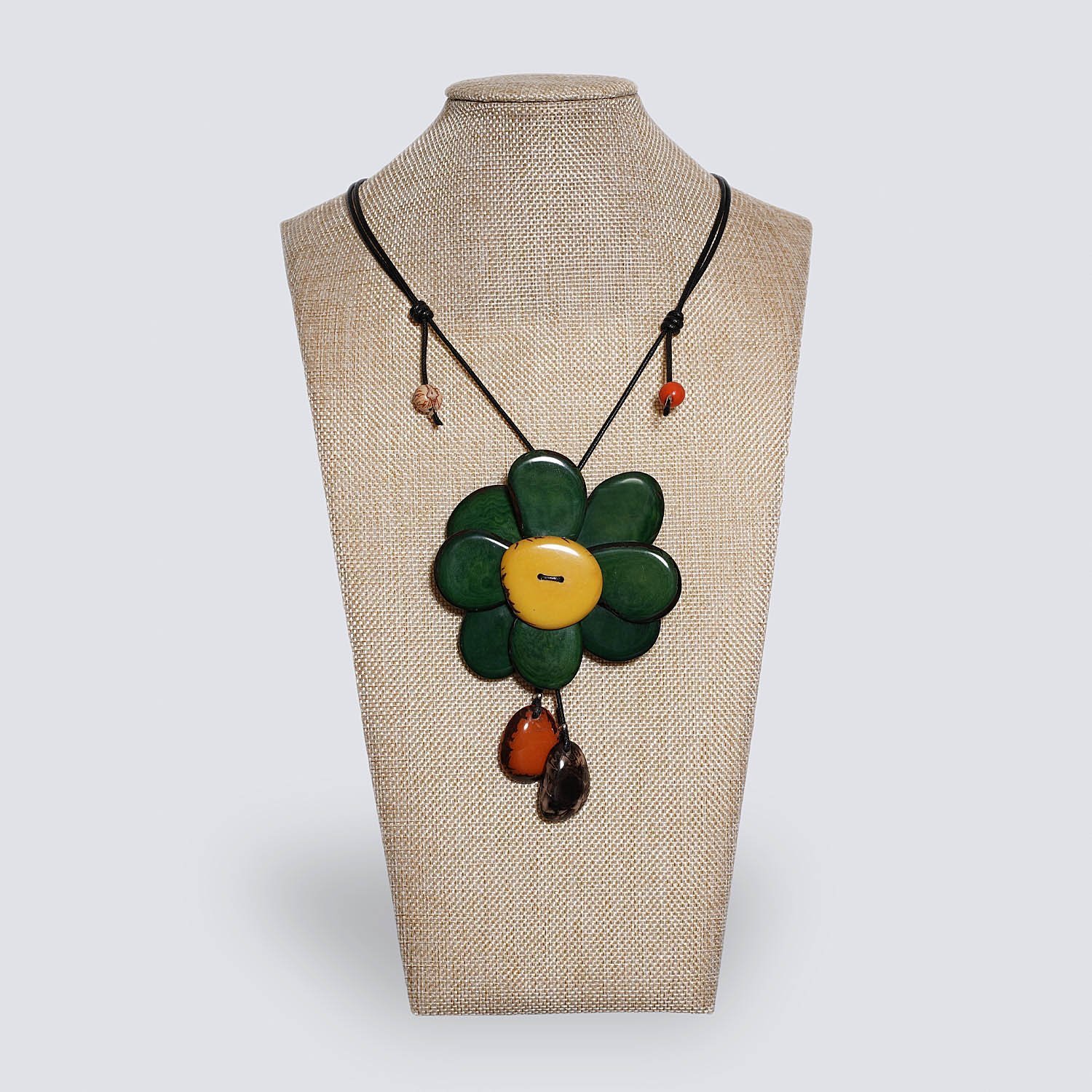 Girocollo Margherita verde