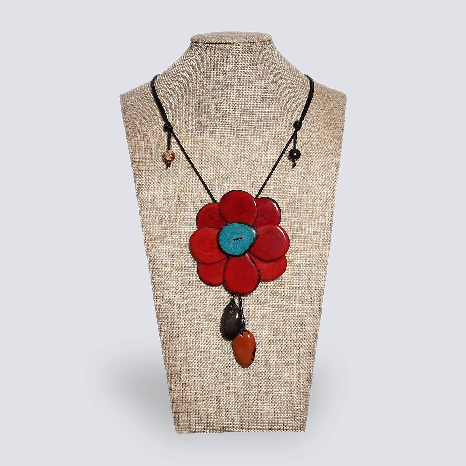 Girocollo Margherita rosso