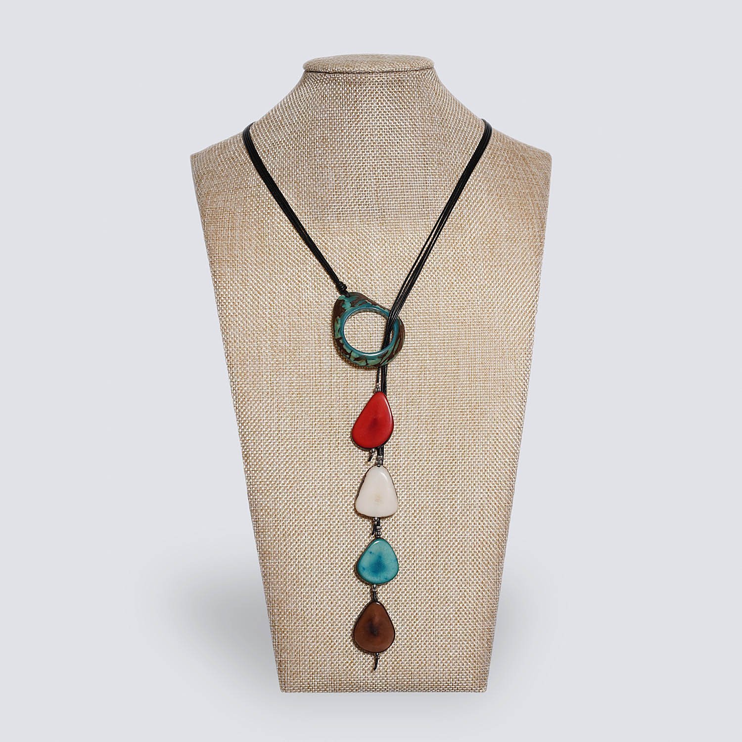 Collana Cascata azzurro