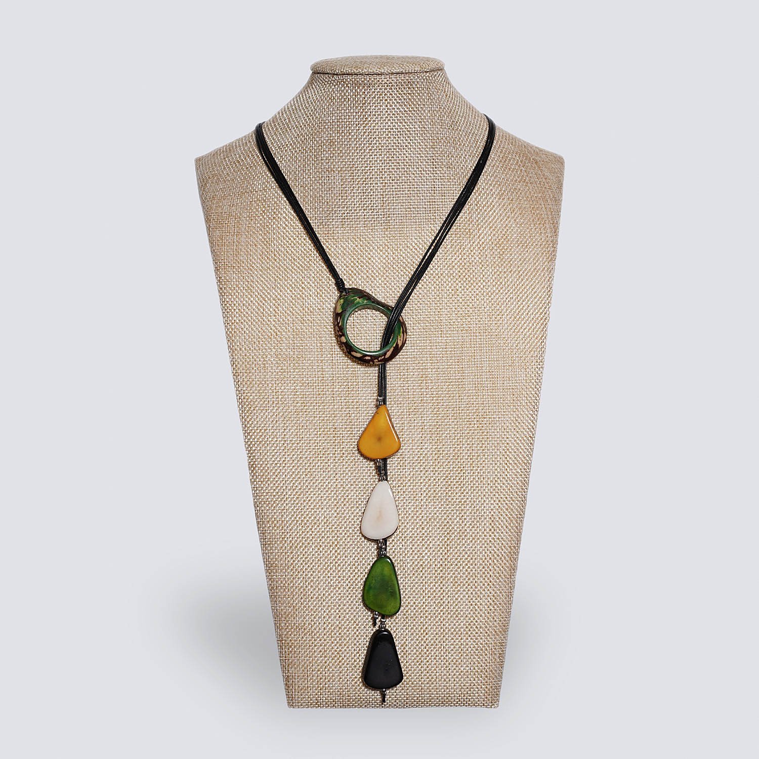 Collana Cascata verde