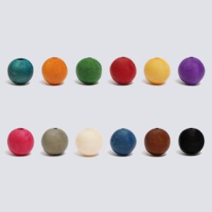 Tagua colorata sfera Media