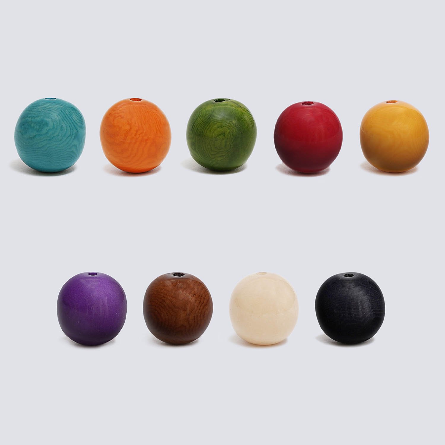 Tagua colorata sfera Grande