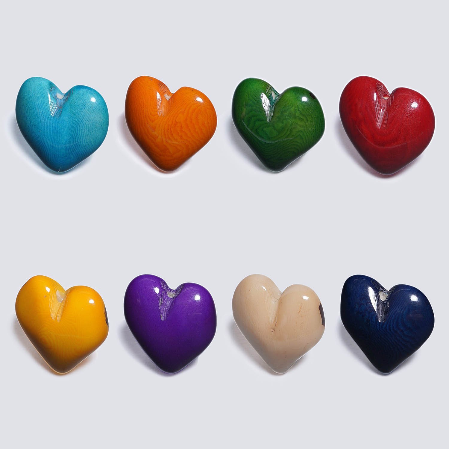 Tagua colorata Cuore bombato