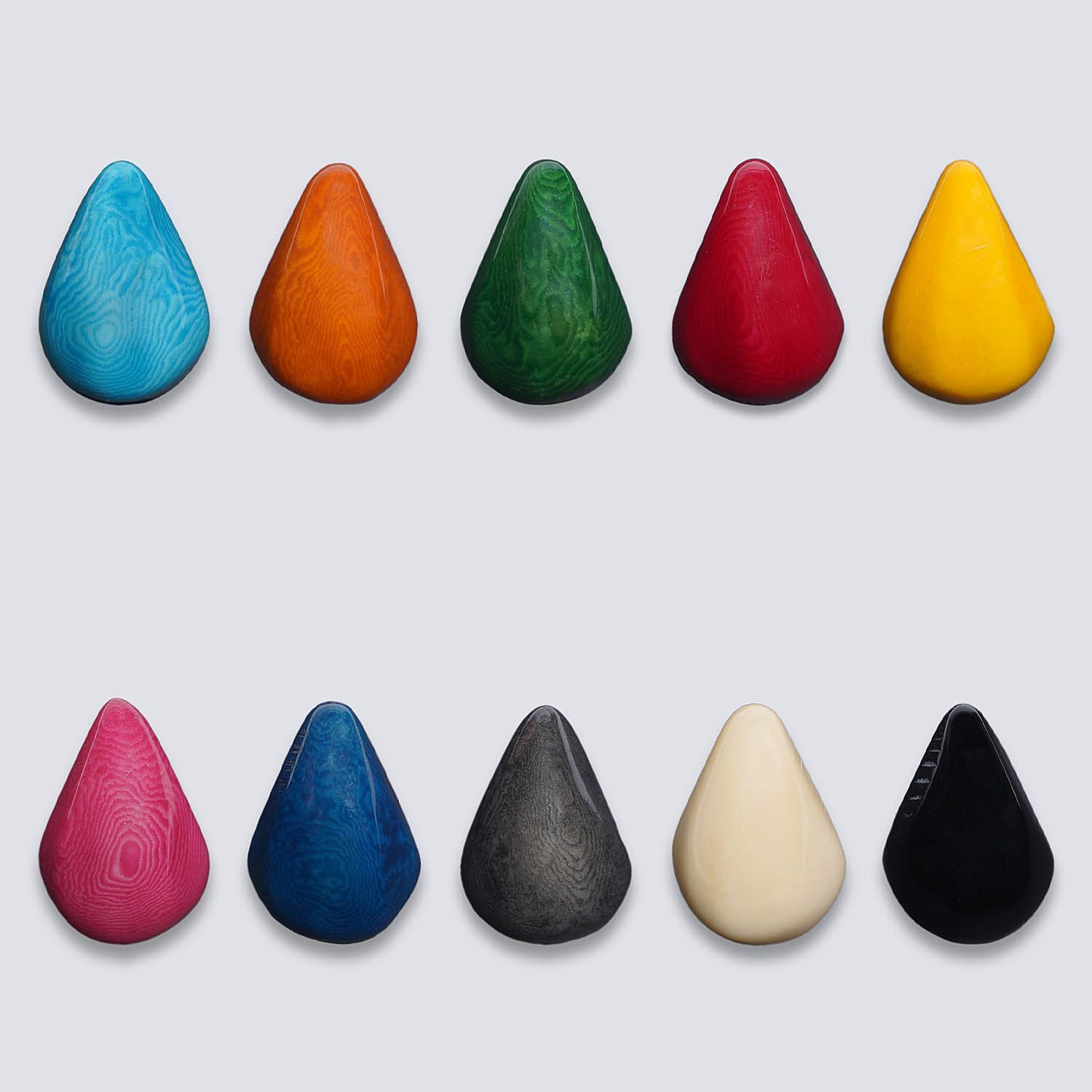 Tagua colorata Goccia bombata