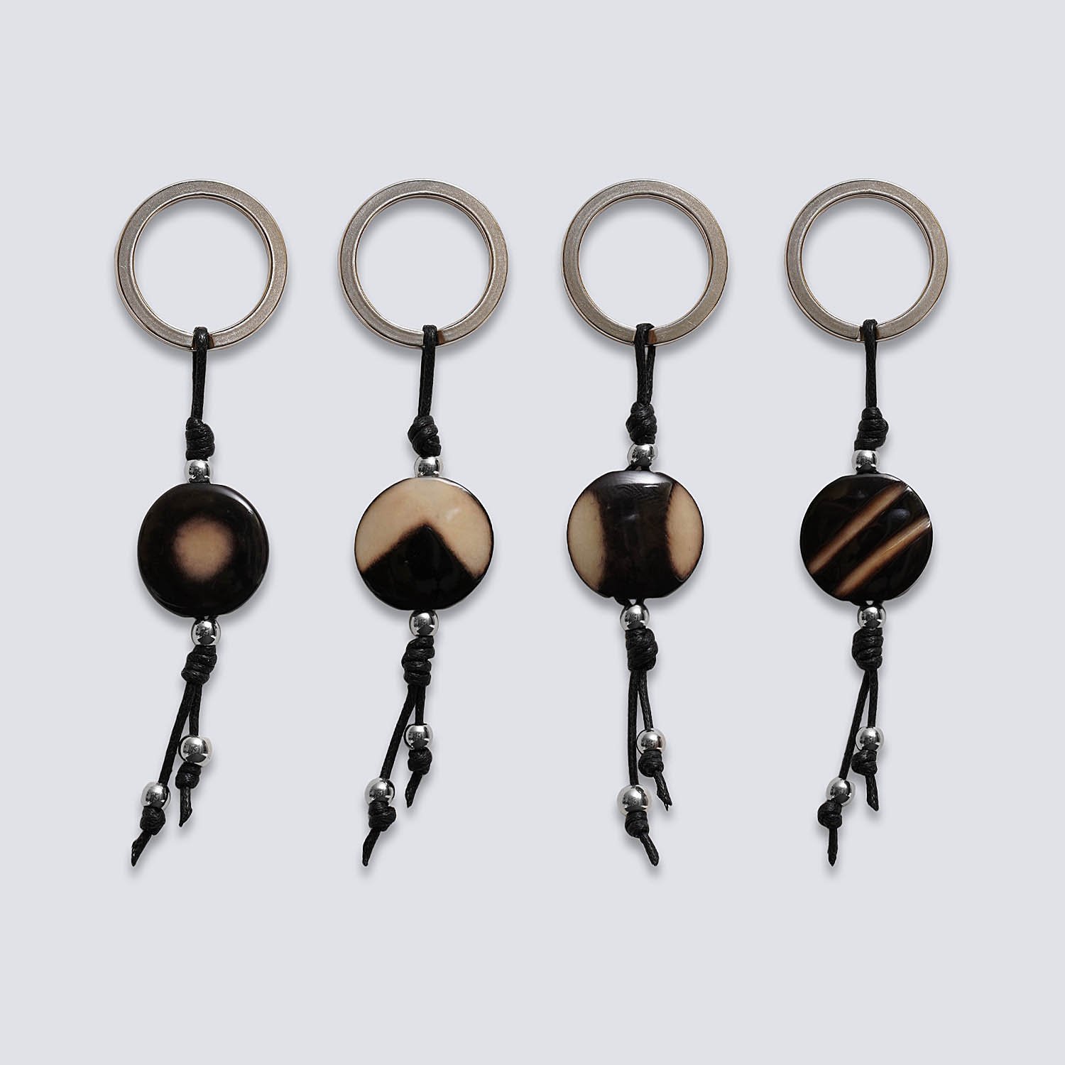 Portachiavi 4 elementi ovale