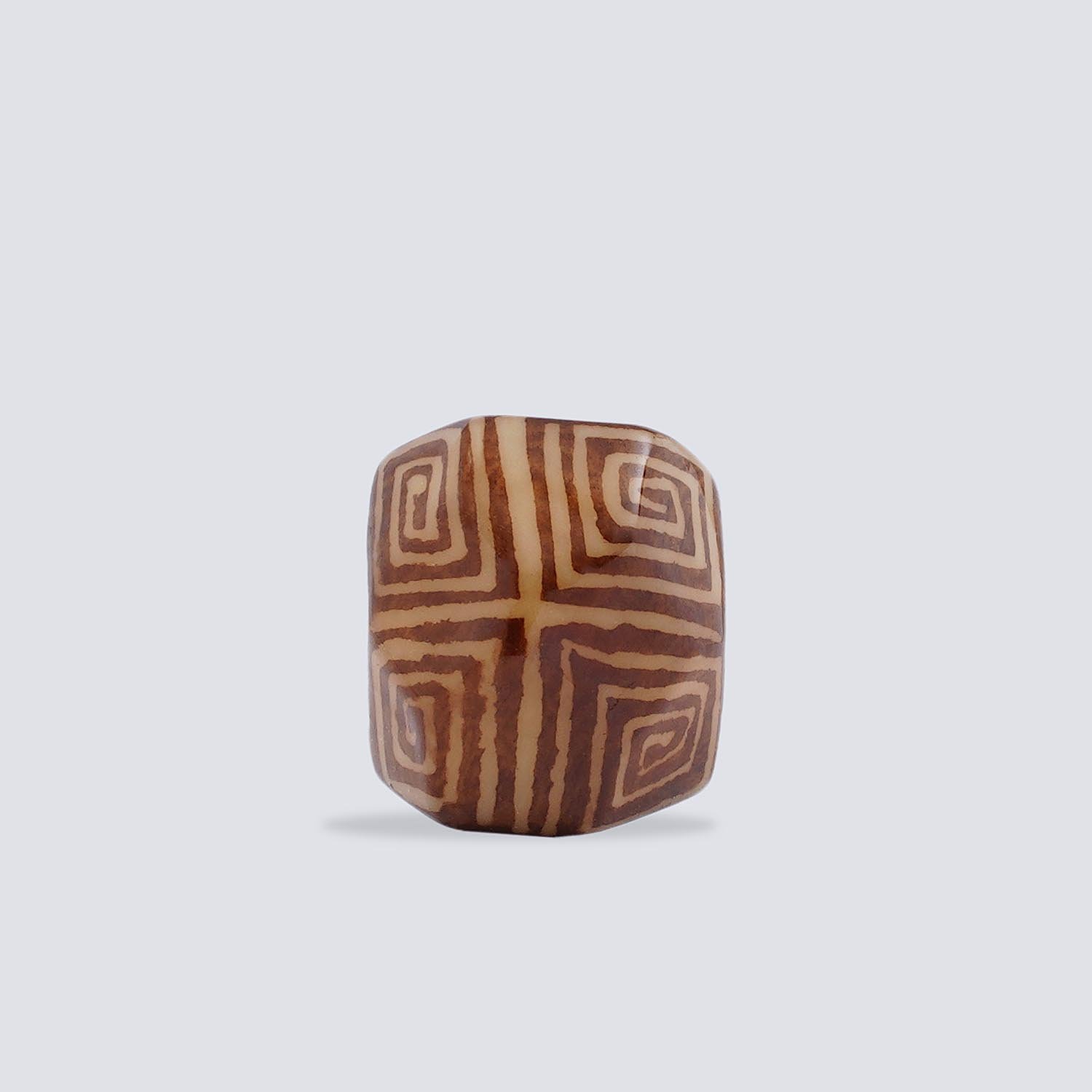 ANL_102-5 Anelli Tagua Nazca marrone