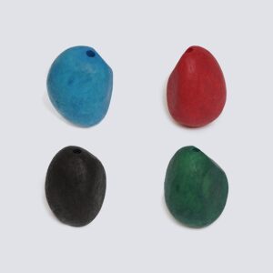 Semi Tagua satinata colorata