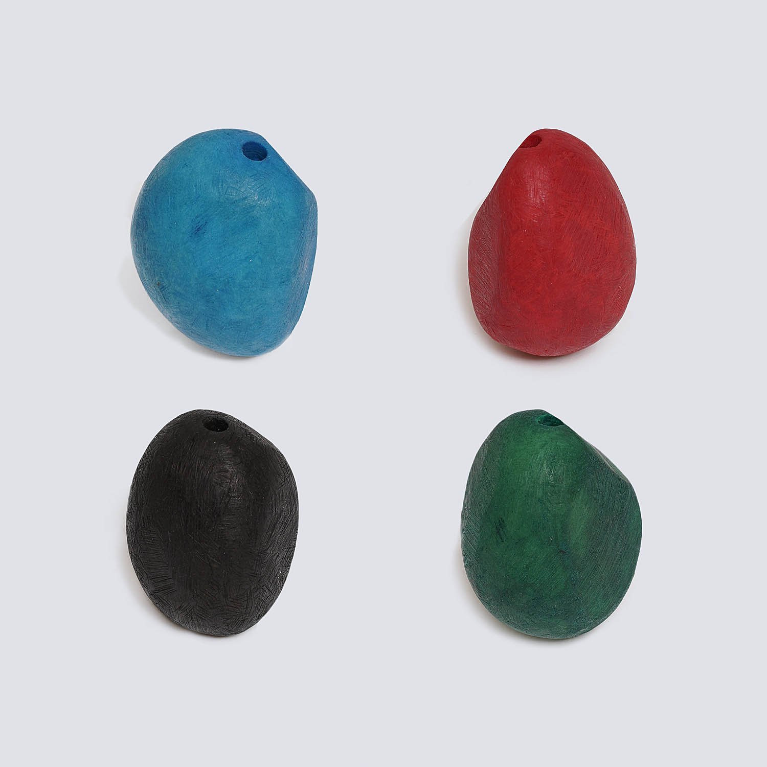 Semi Tagua satinata colorata