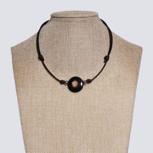 Girocollo 4 elementi ovale acqua