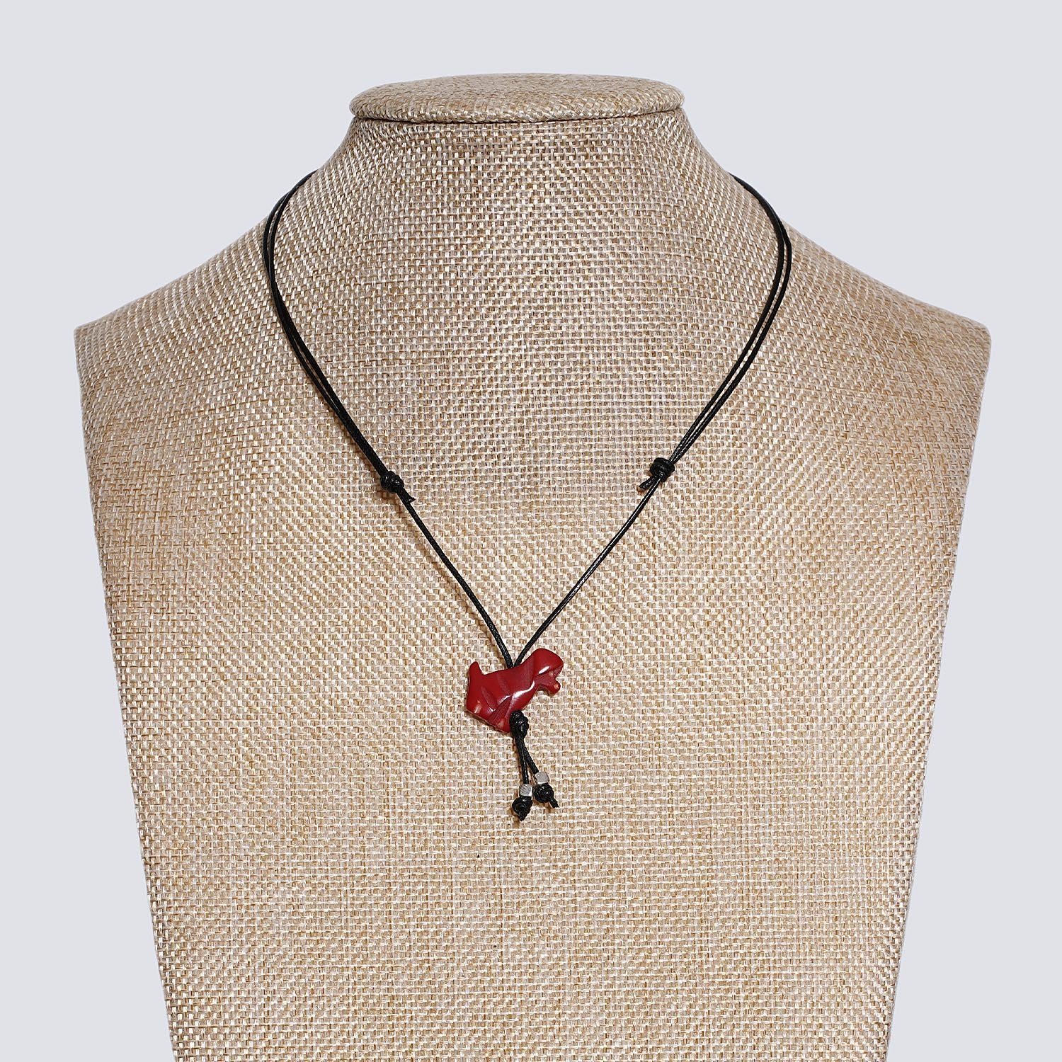 Girocollo animaletti Tagua colorata cagnolino rosso