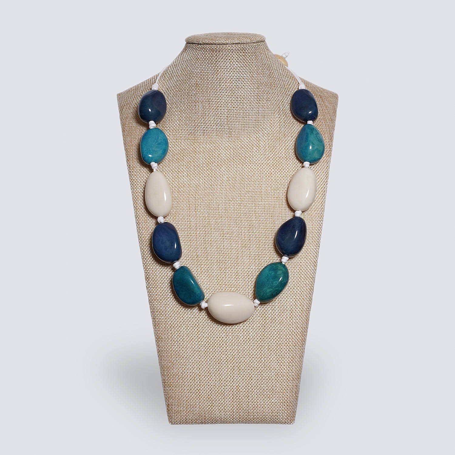 Collana semi di Tagua colorata ESTATE