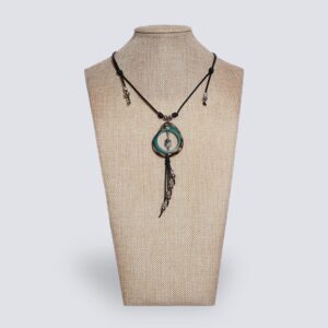 Collana Gufo azzurro