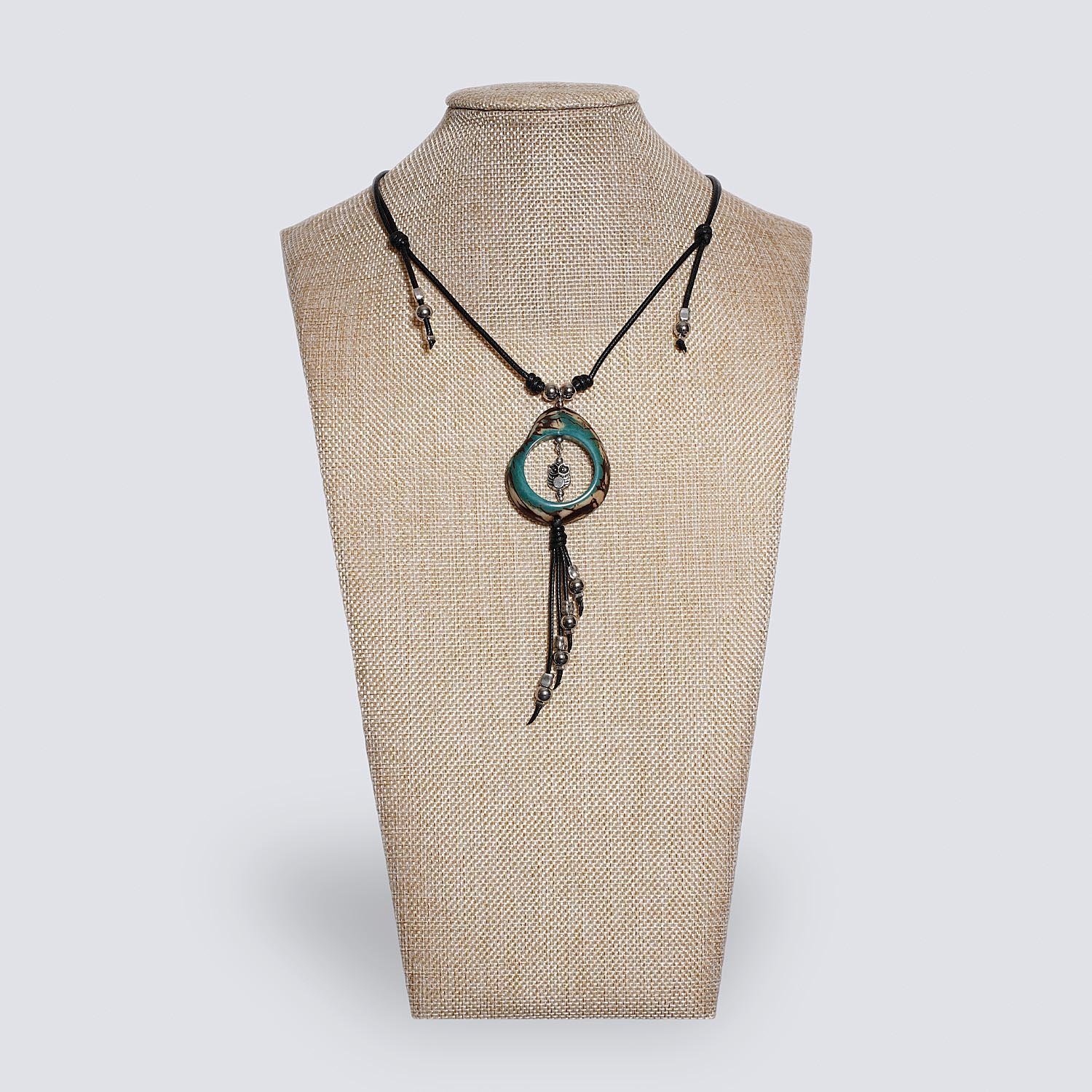 Collana Gufo azzurro