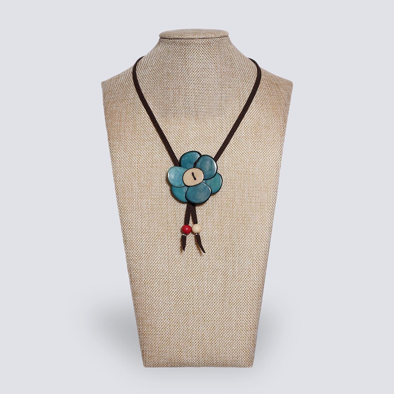 Collana Margherita azzurro