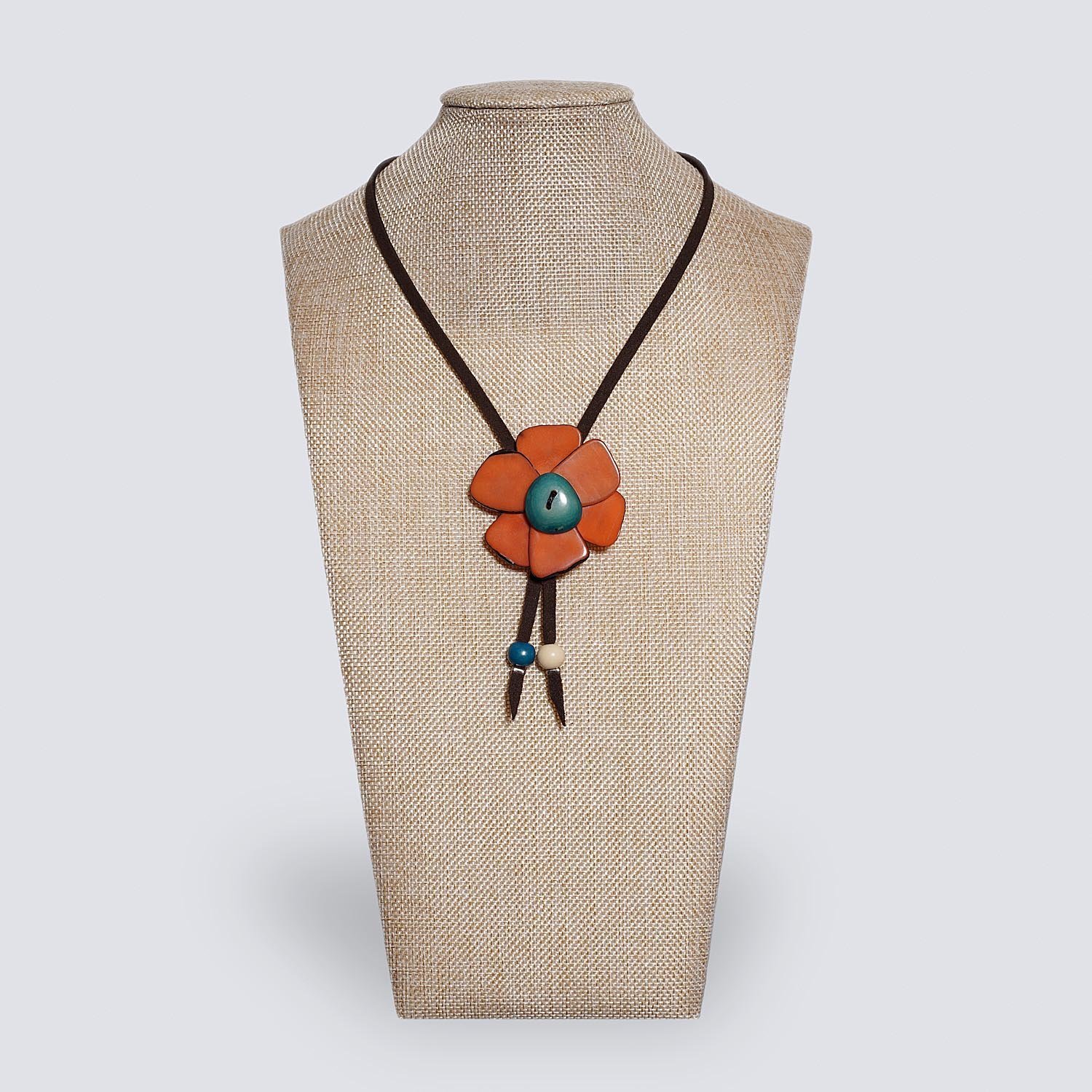 Collana Margherita arancione