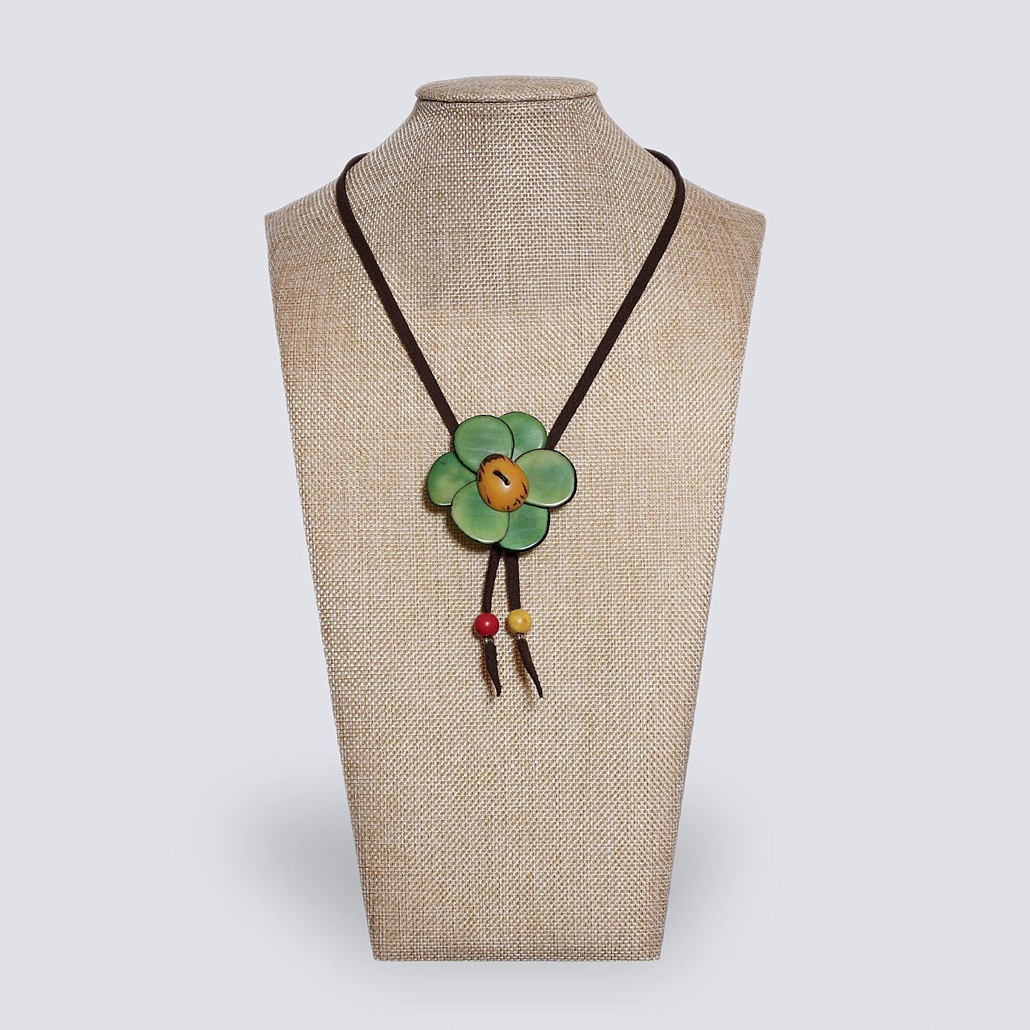 Collana Margherita verde