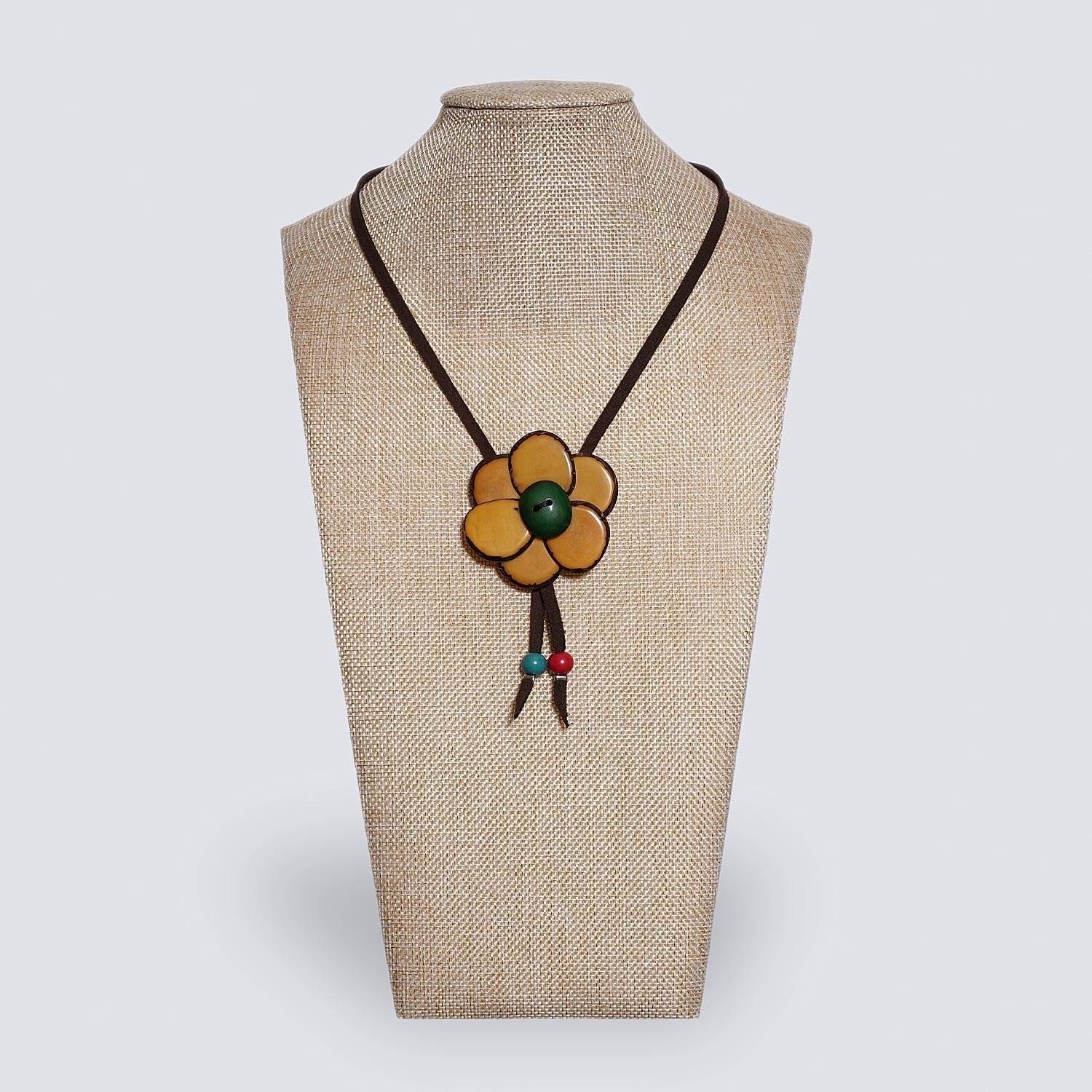 Collana Margherita giallo