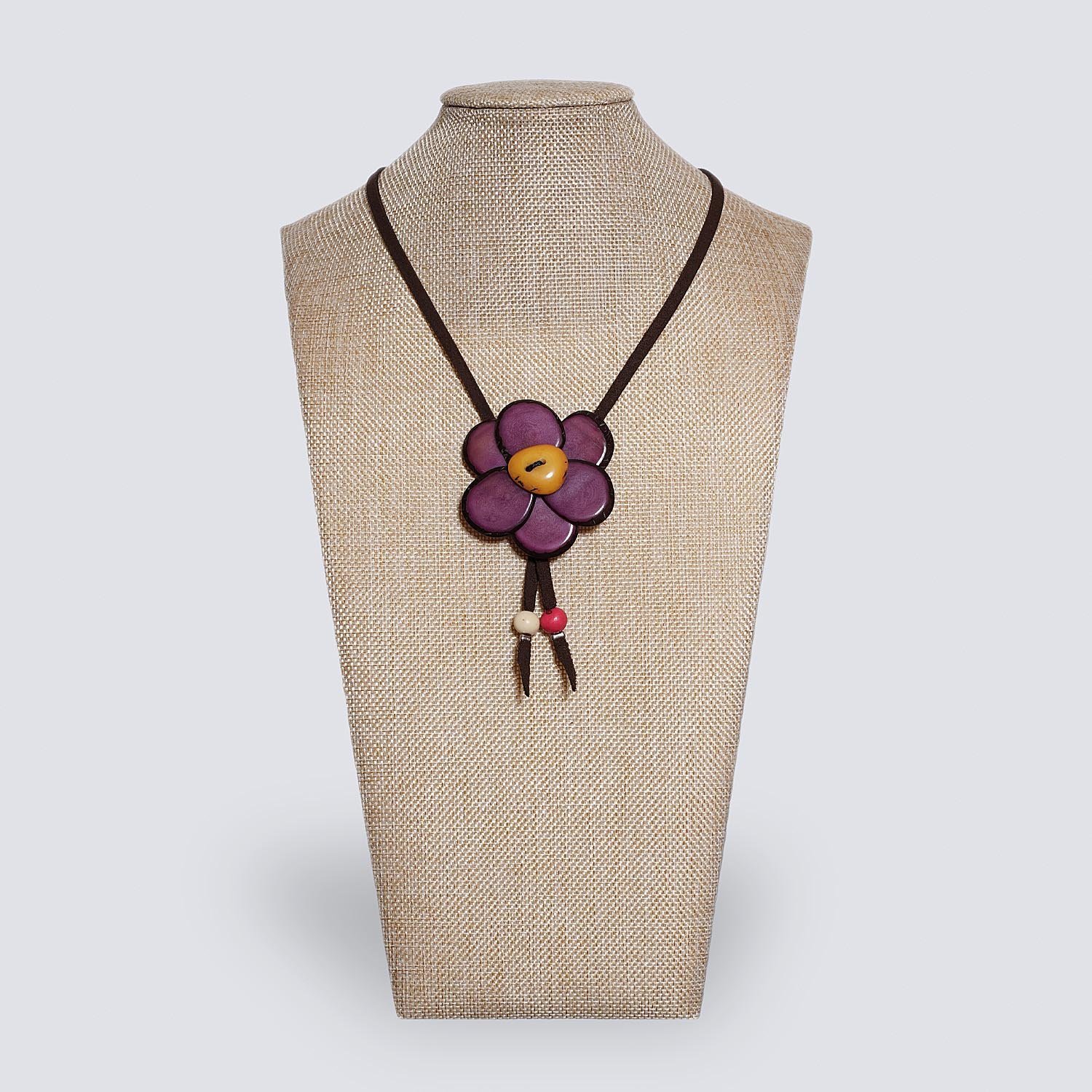 Collana Margherita viola