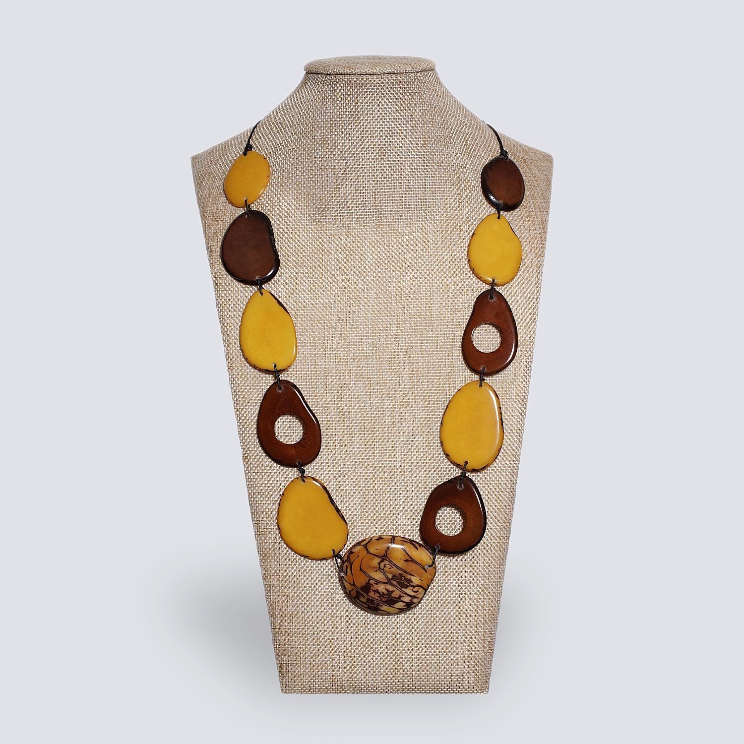 Collana Fogliage giallo